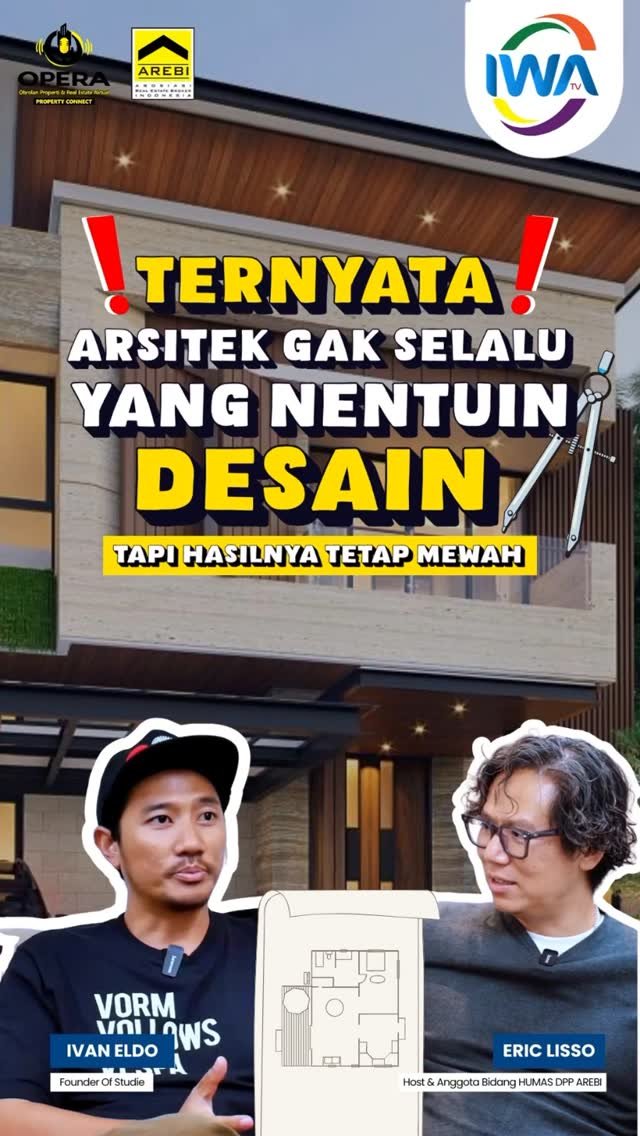 Ternyata Arsitek Gak Selalu Nentuin Desain!