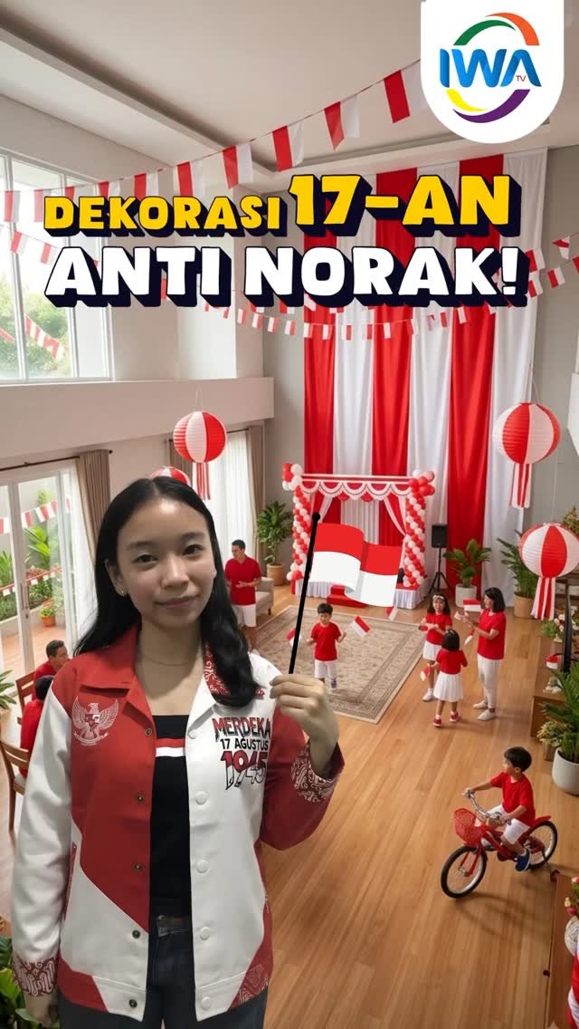 Anti-Norak! Dekorasi 17-an Kemerdekaan!