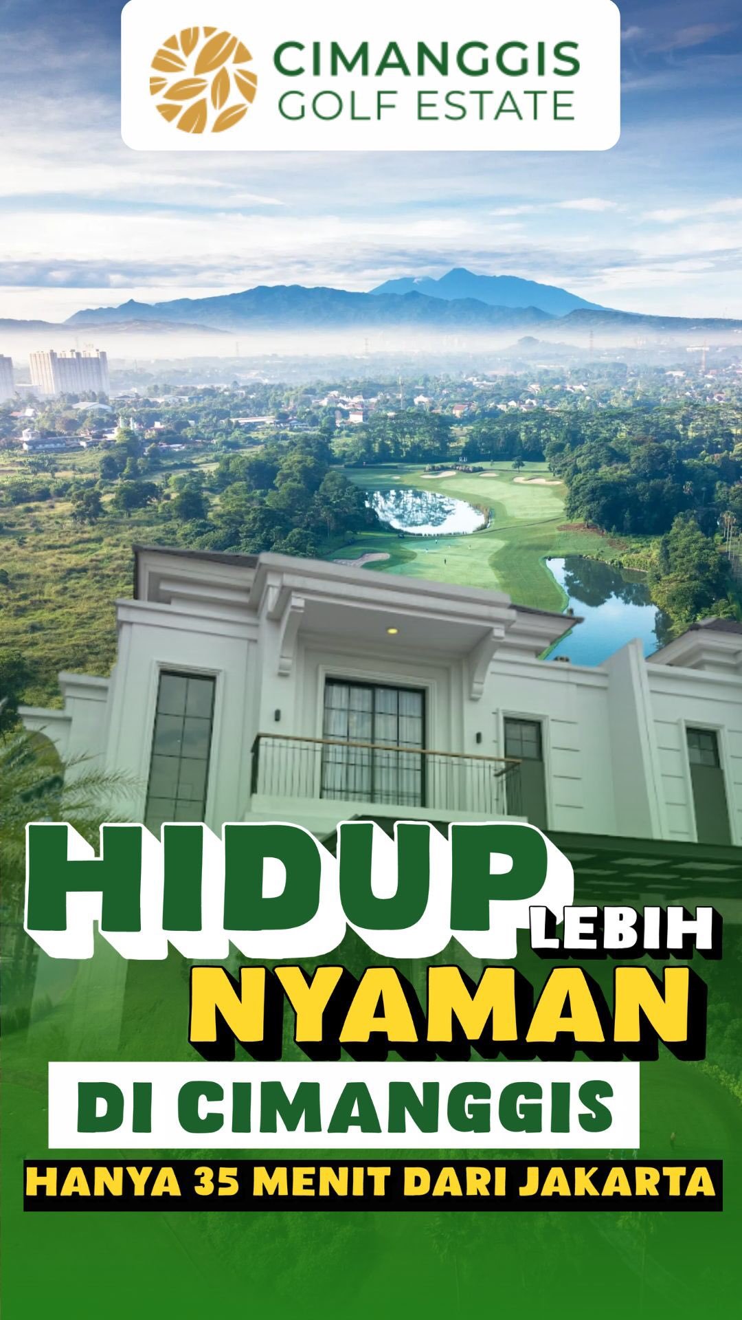 Hidup Lebih Nyaman di Cimanggis, 35 Menit dari Jakarta