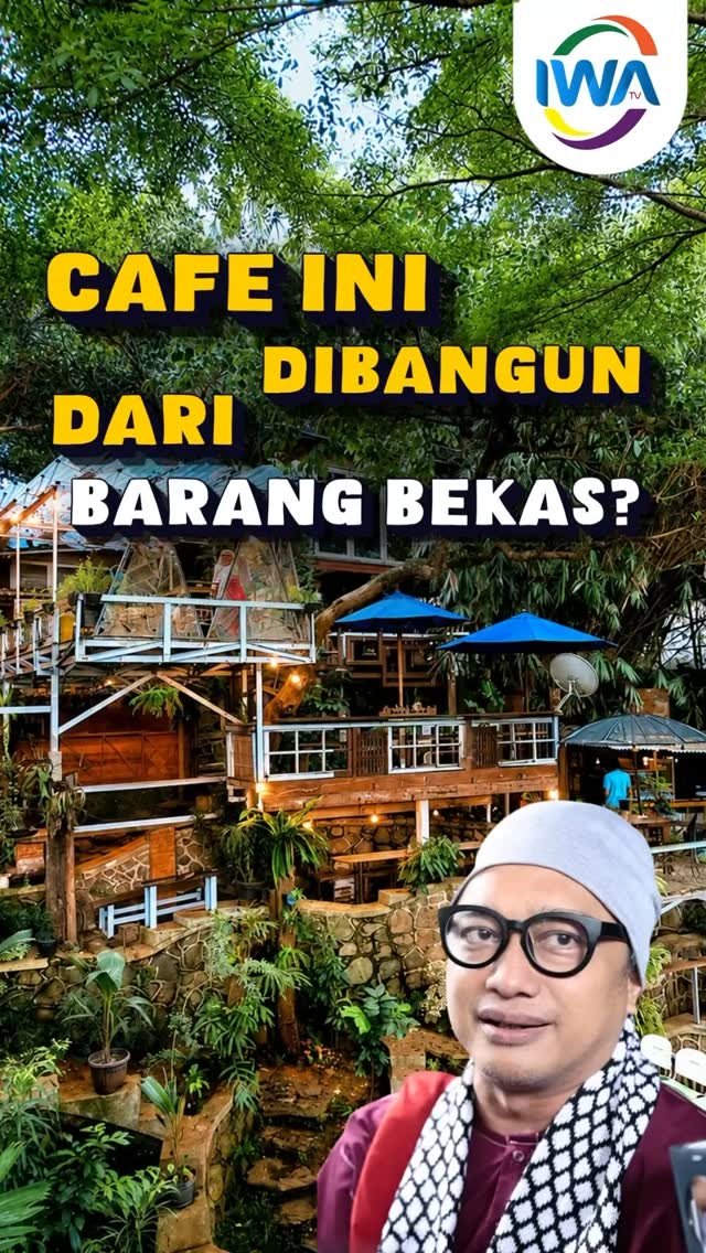 Cafe ini di Bangun dari Barang Bekas!?