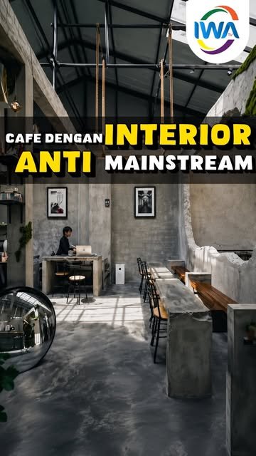 Cafe dengan Interior Anti Mainstream!