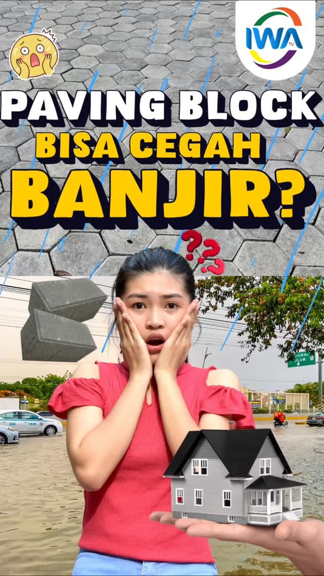 Paving Block bisa Cegah Banjir !?