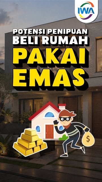 Potensi Penipuan Beli Rumah Pakai Emas!