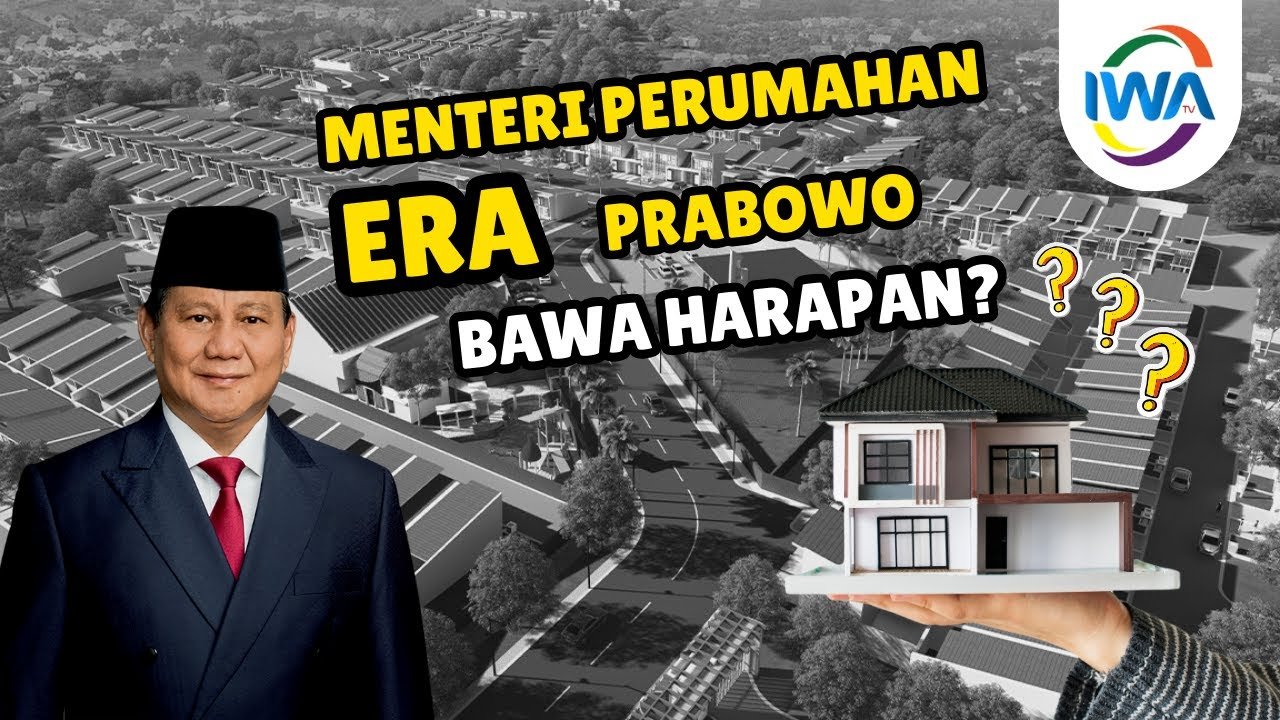 Maruarar Sirait Menteri Perumahan Rakyat Era Prabowo: Rumah Terjangkau Jadi Harapan