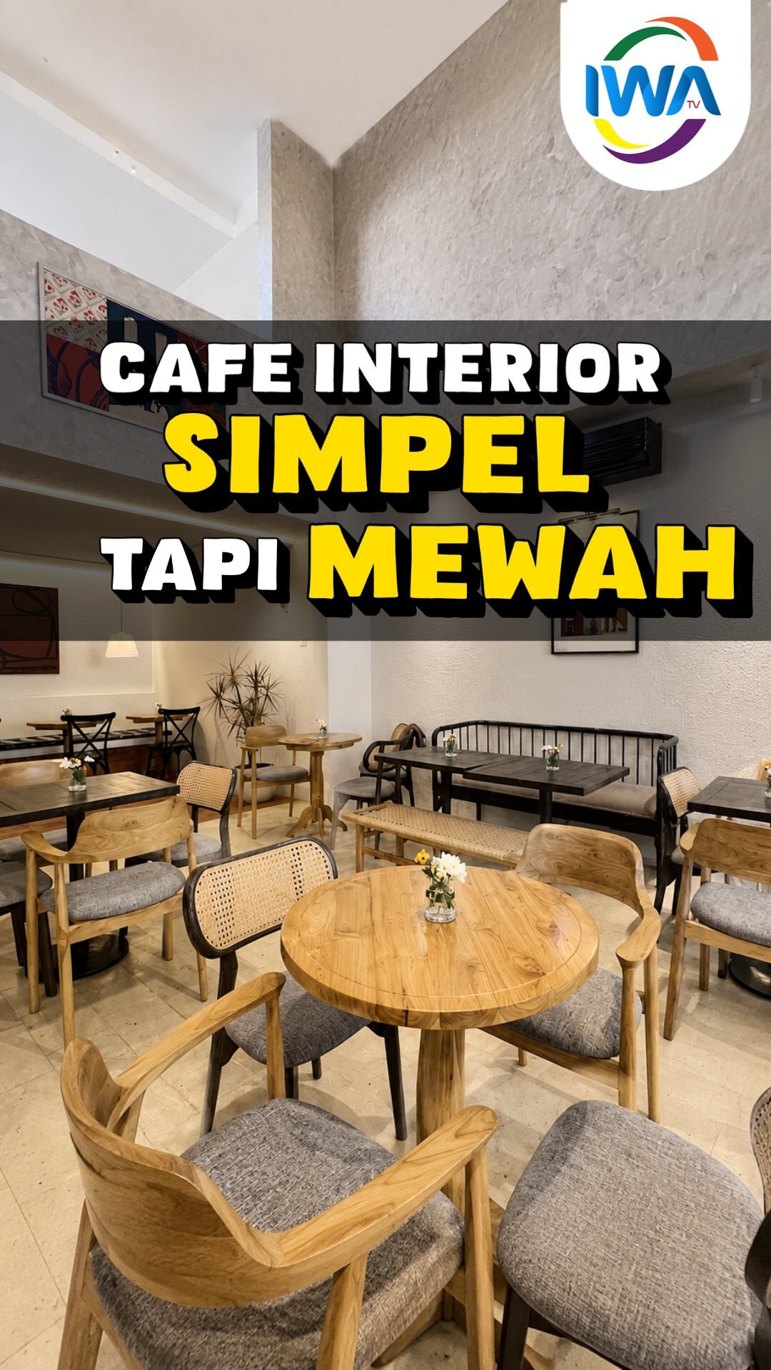 Cafe Interior Simpel tapi Mewah