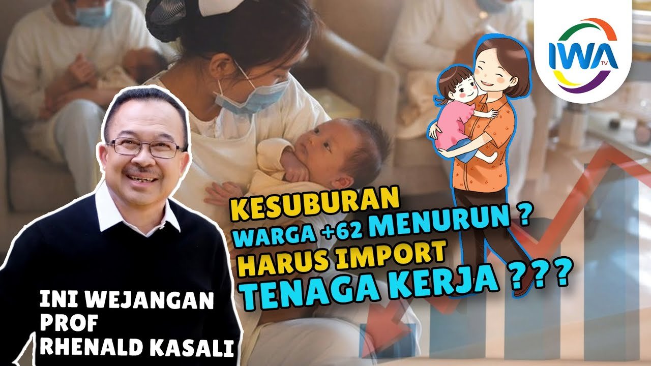 Kesuburan warga +62 menurun : Awas, ekonomi Indonesia bisa mundur!!