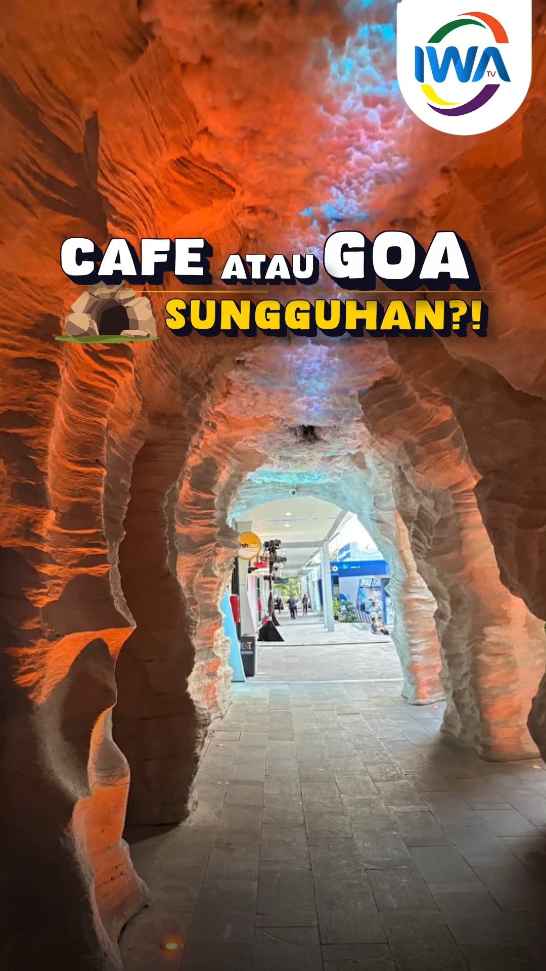 Spill Cafe Ter-Hidden Gem Sensasi Makan dalam Goa Mewah