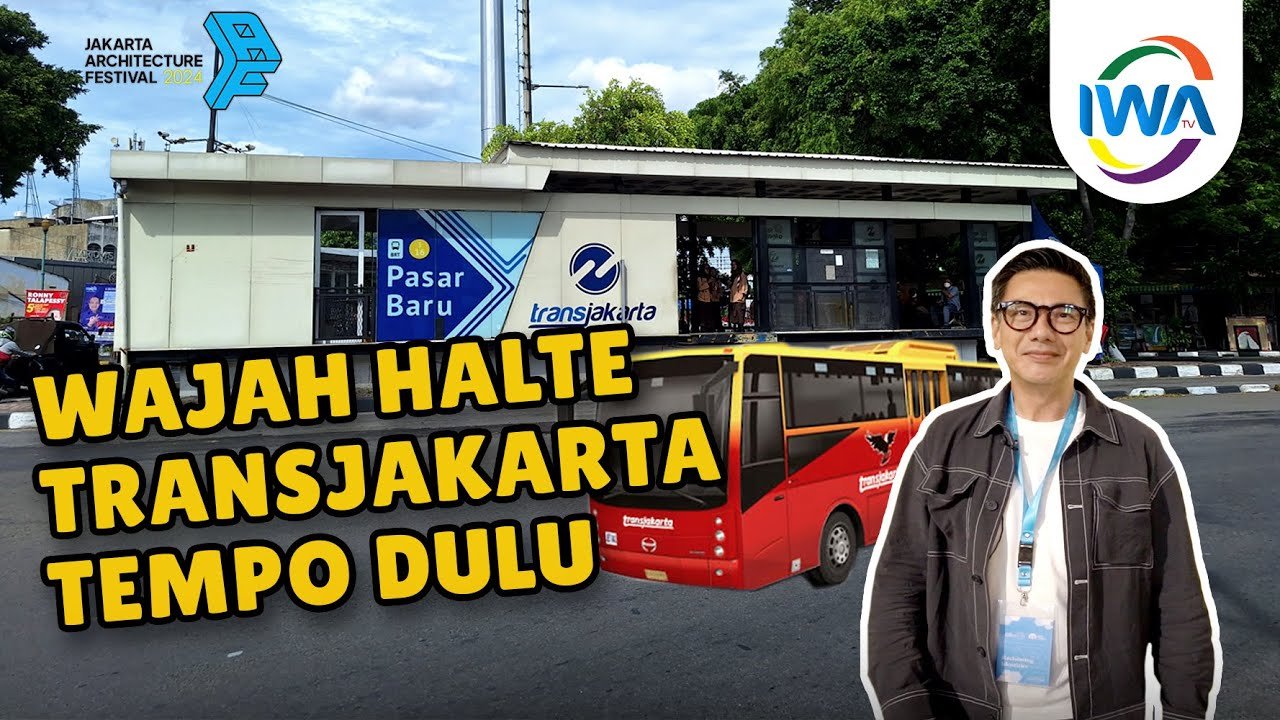 Jalan-jalan ke halte Transjakarta pertama di Indonesia | Jakarta Architecture Festival 2024