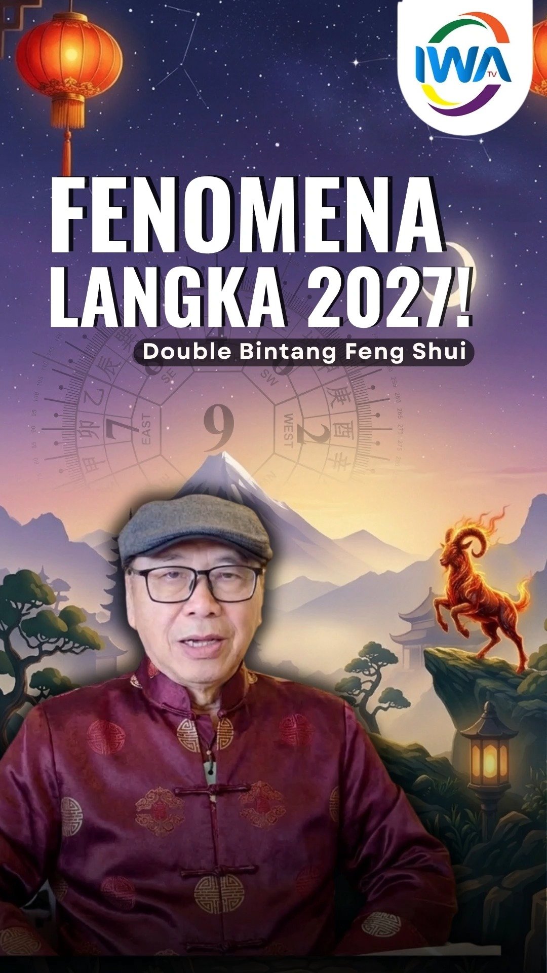 Prediksi Feng Shui 2027 Arti Bintang 9 di Tengah Tahun Kambing Api